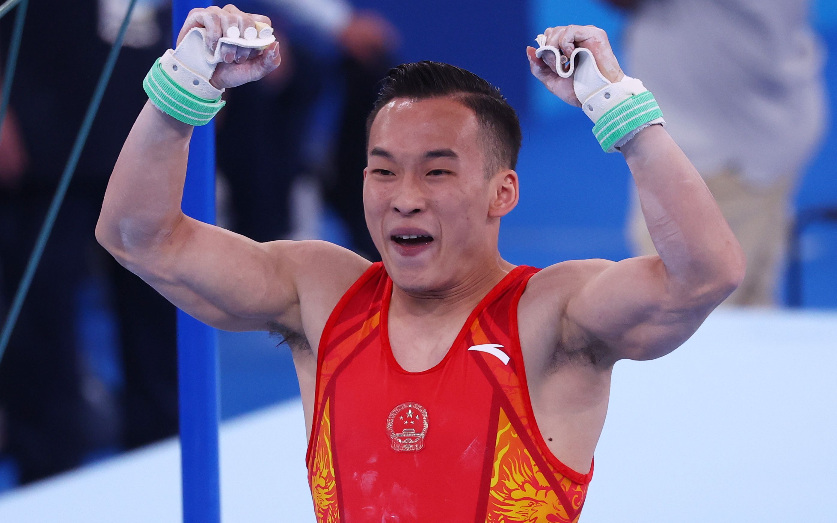关于体操男选手稳定发挥取得好成绩的信息