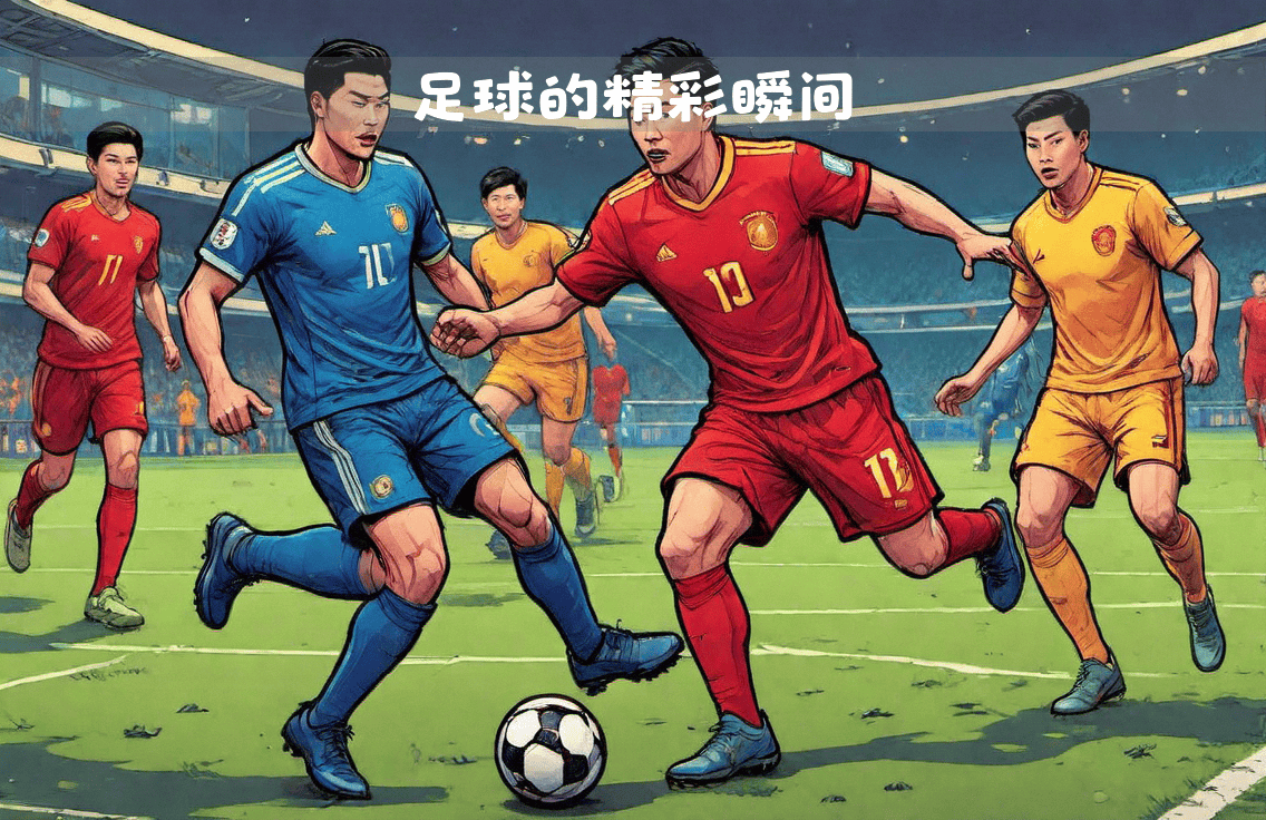 足球精彩瞬间：激战四起，竞技风暴